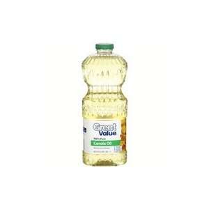  Great Value Canola Oil, 48 Oz (Pack of 6) Everything 