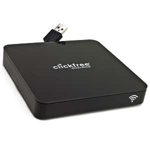 Clickfree 500GB USB 2.0 2.5 External Hard Drive w/Automatic Backup 