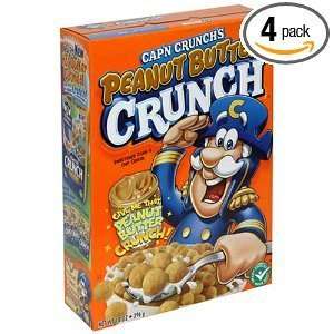 Capn Crunch Peanut Butter Crunch Cereal 14 Oz. (Pack of 6)  