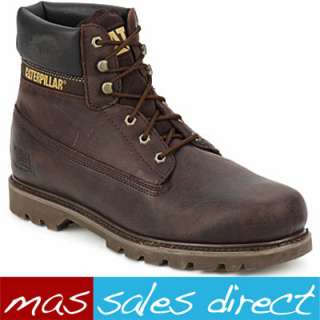 CATERPILLAR COLORADO MENS OUTDOOR LEATHER HIKING BOOTS  