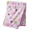 Fleece Blanket Flowers Over Pink Circo® Fleece 