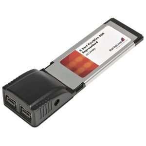 Port ExpressCard FireWire Adapter Card. 2PORT FIREWIRE 800 CARD 
