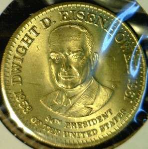   IKE Eisenhower MINT Commemorative Bronze Medal   Token   Coin  