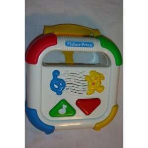   Fisher Price Baby Crib (Bed) Cassette Tape Recorder 