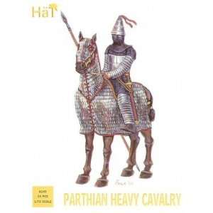   Heavy Cavalry (18 Soldiers w/15 Horses) 1/72 Hat Toys & Games