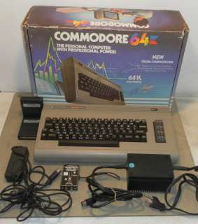 Commodore 64 computer in box  