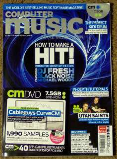 COMPUTER MUSIC How To Make A HIT + DVD October 2011 PERFECT KICK DRUM 