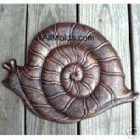 Snail concrete plaster & cement stepping stone mold  