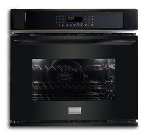   Frigidaire 30 Black Electric Single Convection Wall Oven FGEW3065KB