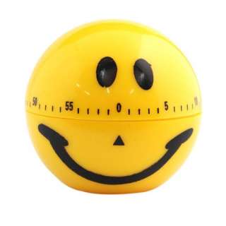 New Smile Face Kitchen Cooking Timer Alarm 60 Minute  