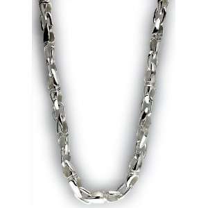   bullet link chain in sterling silver Sziro Jewelry Designs Jewelry