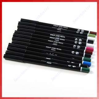 12 x Pro Cosmetic Makeup Eyeliner EYE/LIP Liner Pencil  