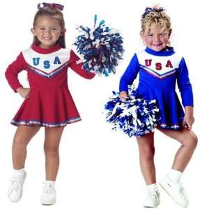    Patriotic Cheerleader Costume   Toddler Costume Toys & Games