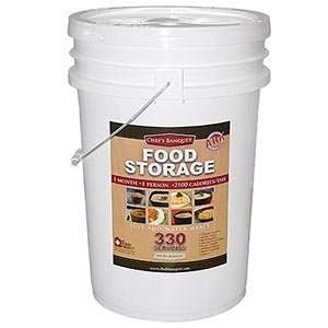 Chefs Banquet ARK 1 Month Dehydrated & Freeze Dried Food Storage 