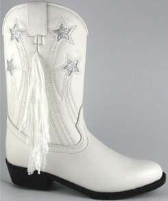 New Girls Smoky Mountain Texas Star Cowboy Boots  