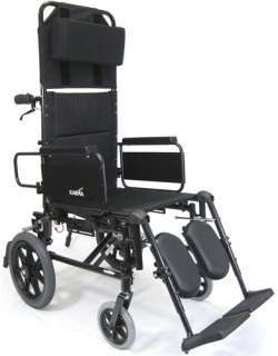 Karman KM 5000F TP Reclining Transport Wheelchair 18x18  
