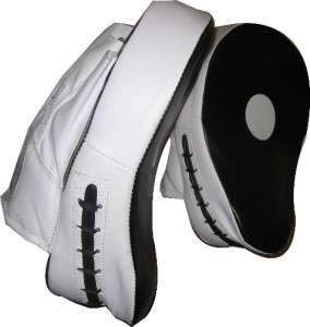 MUAY THAI MMA KICK SHIELD CURVED FOCUS PUNCH PADS  
