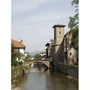  Church of Our Lady on Right of Old Bridge, St. Jean Pied 