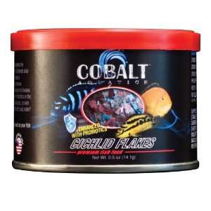  Cobalt Cichlid Flake .5Oz