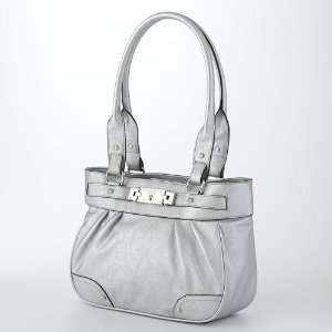  Chaps Pleated Belted Tote