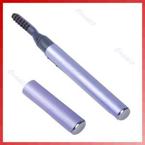 New Portable Heated Eyelash Curler Eye Lashes Pen Style  