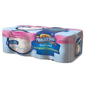 Progresso Traditional Clam Chowder   8/18.5 oz.   CASE PACK OF 4