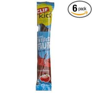 Clif kids Twist Fruit Strawberry (100% Organic), 0.7 Ounce (Pack of 6)