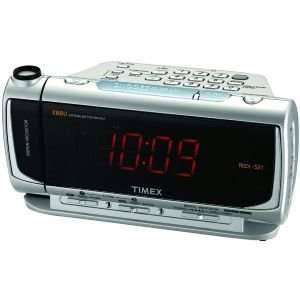  TIMEX T736S DUAL ALARM CLOCK RADIO WITH REDI SET AUTO 
