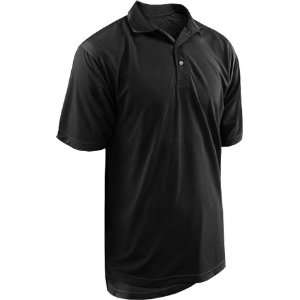   Jacquard Coaches Polo Shirts BLACK (SHIRT ONLY) AS