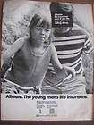 1964 Dad and Daughter Birthday   Bankers Insurance Ad  