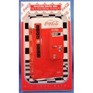  Coca Cola Vending Machine Musical Bank Vendo 1994 Toys 