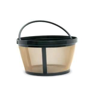    Fresco Goldtone Basket Shaped Coffee Filter