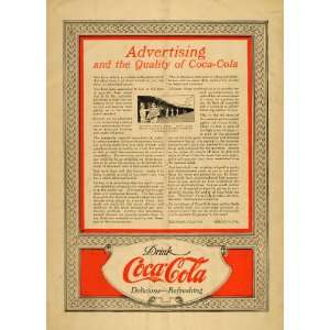   Cane Granulated Syrup Coca Cola   Original Print Ad