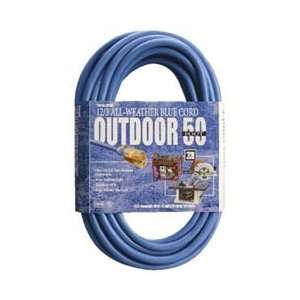  Coleman Cable 50 12 3 Blue Sjtw All Weather Ext Cords 