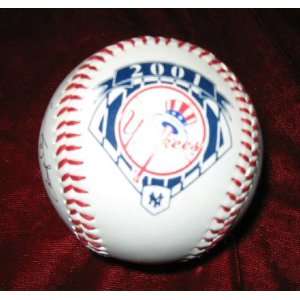   Yankees Team Facsimile Signed Collectors Baseball 