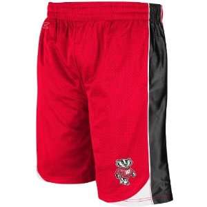    Mens Colosseum Vector Red Workout Shorts M