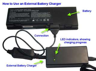 External Laptop Battery Charger For Dell Inspiron 1501  
