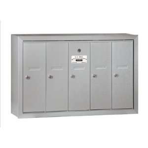  Mailbox (Includes Master Commercial Lock)   5 Doors   Aluminum 
