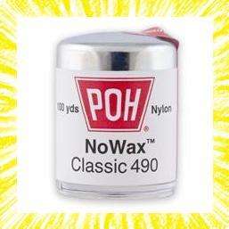 POH UNWAXED DENTAL FLOSS 100 YARDS 1 ROLL CLASSIC 490  