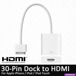   digital av adapter cable for ipad iphone 4 ipod touch 4 brand