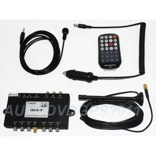   ISDB T Digital TV Tuner Receiver Converter Box System with TV Antenna