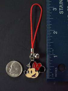 New Disney Minnie Mouse Charm Cellphone PDA Charm Dangle Cell Phone 