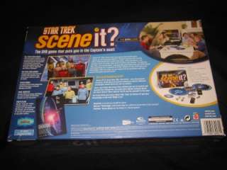 STAR TREK Scene It DVD Game Trivia TV Movie Clips NEW  