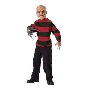  Kids Scary Freddy Krueger Costume   Child Large Toys 
