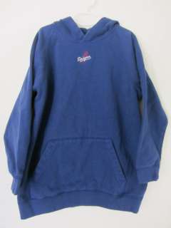Los Angeles DODGERS Boys Blue Pullover Hoodie in Excellent Condition 