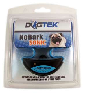 By combining ultrasound with vibration, the DOGTEK NoBark Sonic 