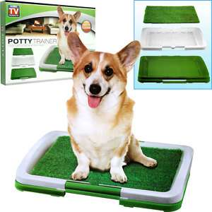 Puppy Dog Potty Trainer Indoor Grass Training Patch Pad  