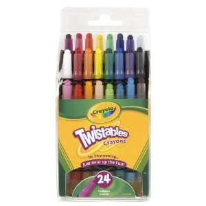  Crayola 24ct Mini Twistables Crayons Toys & Games