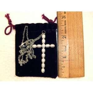  Crystal Cathedral Hour of Power Cross Necklace 