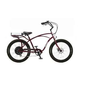  Pedego Burgundy Comfort Cruiser ClassicElectric Bike with 